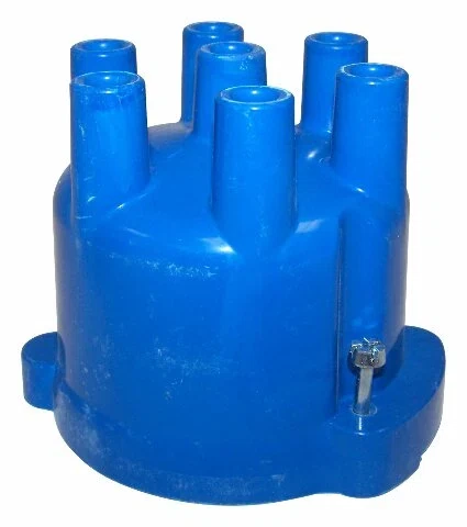 Vintage - Metal Blue Distributor Cap - J3230457